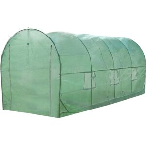 MonsterShop Greenhouse 19mm 5x2m - Polytunnel Greenhouse MonsterShop Greenhouse 19mm 5x2m - Polytunnel Greenhouse