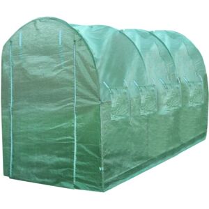 MonsterShop Polytunnel 25mm 4m x 2m Verde - Serra MonsterShop Polytunnel 25mm 4m x 2m Verde - Serra