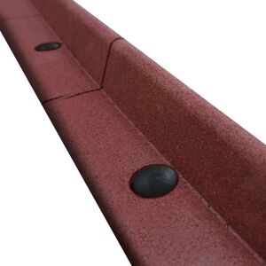 MonsterShop Terracotta Flexible Lawn Edging - Garden Border 1.2m MonsterShop Terracotta Flexible Lawn Edging - Garden Border 1.2m