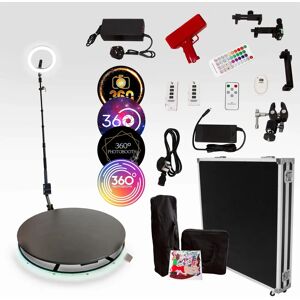 MonsterShop 360 Photo Video booth - 100cm black Unisex MonsterShop 360 Photo Video booth - 100cm black Unisex