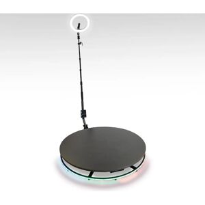 MonsterShop 360 Photo Video Booth - 115cm Rotating Selfie Spinner Wedding LED Ring Light MonsterShop 360 Photo Video Booth - 115cm Rotating Selfie Spinner Wedding LED Ring Light