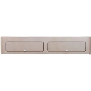 MonsterShop Birken-Oberschrank - 120cm x 25cm x 25cm - Stauraum MonsterShop Birken-Oberschrank - 120cm x 25cm x 25cm - Stauraum