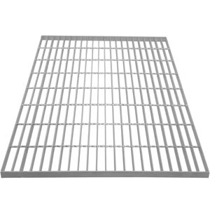 MonsterShop Ciężki ocynkowany stalowy ruszt - 80cm x 80cm - Podłoga przemysłowa MonsterShop Ciężki ocynkowany stalowy ruszt - 80cm x 80cm - Podłoga przemysłowa