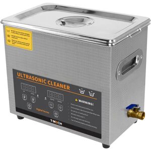 T-Mech Silver 6L Ultrasonic Cleaner - Professional Bath T-Mech Silver 6L Ultrasonic Cleaner - Professional Bath