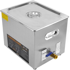 T-Mech Stainless Steel Ultrasonic Cleaner - 10L - Professional Bath for Jewelry and Metal Parts T-Mech Stainless Steel Ultrasonic Cleaner - 10L - Professional Bath for Jewelry and Metal Parts