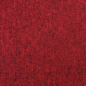 MonsterShop 40 x Carpet Tiles - Scarlet Red - Carpet Tiles MonsterShop 40 x Carpet Tiles - Scarlet Red - Carpet Tiles