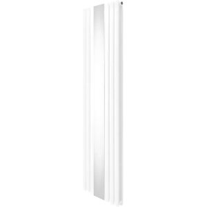 MonsterShop Oval Mirror Radiator - White/Black - 1800mm x 500mm - Radiator MonsterShop Oval Mirror Radiator - White/Black - 1800mm x 500mm - Radiator
