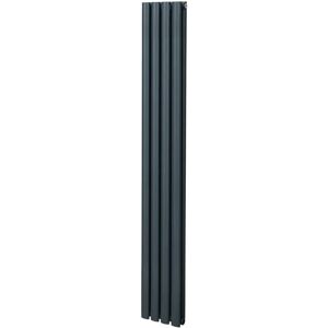 Monster Shop - Oval Column Radiator - 1800mm x 240mm - Anthracite Grey Monster Shop - Oval Column Radiator - 1800mm x 240mm - Anthracite Grey