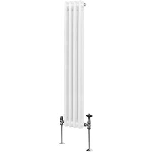 MonsterShop White 1500mm Model 2 Column Radiator - Traditional Style MonsterShop White 1500mm Model 2 Column Radiator - Traditional Style