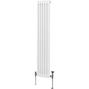 MonsterShop 1800x292mm White Traditional 2 Column Radiator - Radiator Heater MonsterShop 1800x292mm White Traditional 2 Column Radiator - Radiator Heater
