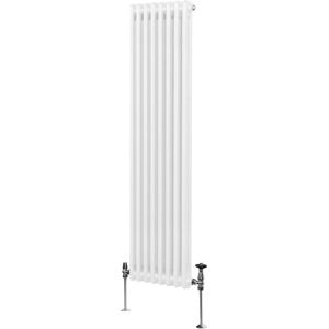 MonsterShop 1800 x 382mm White Traditional 2 Column Radiator MonsterShop 1800 x 382mm White Traditional 2 Column Radiator