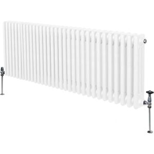 MonsterShop Traditional 3 Column Radiator - 600 x 1462 mm - White MonsterShop Traditional 3 Column Radiator - 600 x 1462 mm - White