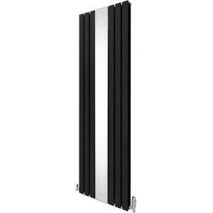MonsterShop Black 1800mm x 565mm Flat Mirror Radiator - Heating MonsterShop Black 1800mm x 565mm Flat Mirror Radiator - Heating