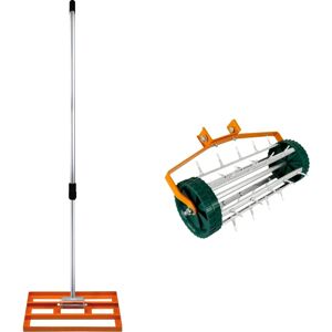 T-Mech 50cm Trawnik wyrównywacz i aerator - Pomarańczowy T-Mech 50cm Trawnik wyrównywacz i aerator - Pomarańczowy