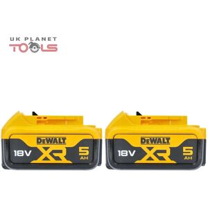 Dewalt Dcb184 Lithium-Ion 5.0ah Battery Twin Pack Dewalt Dcb184 Lithium-Ion 5.0ah Battery Twin Pack