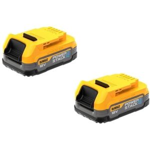 Dewalt Dcbp034 18v Compact Powerstack Battery - Twin Pack Batteries Dewalt Dcbp034 18v Compact Powerstack Battery - Twin Pack Batteries