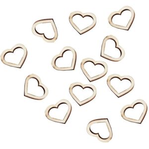 Ginger Ray Wedding Table Decorations - Wooden Love Hearts Confetti Ginger Ray Wedding Table Decorations - Wooden Love Hearts Confetti