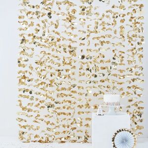 Ginger Ray Guld partybakgrund - 2 x 1,8m Guld Dekor Ginger Ray Guld partybakgrund - 2 x 1,8m Guld Dekor