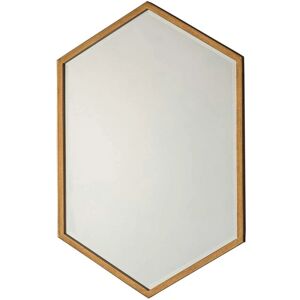 HJ Home Northwich Hexagon Wall Mirror - Gold HJ Home Northwich Hexagon Wall Mirror - Gold