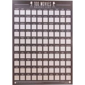 Gift Republic 100 Movies Bucket List Poster - Unisex Gift Republic 100 Movies Bucket List Poster - Unisex