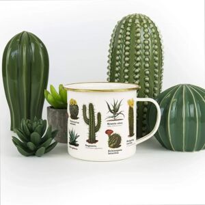 Gift Republic Botanica Enamel Mug - Outdoor Durable 500mL Gift Republic Botanica Enamel Mug - Outdoor Durable 500mL
