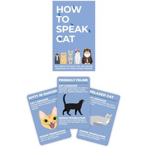 Gift Republic How to Speak Cat Behaviour With The Human Translation Card Game Gift Republic How to Speak Cat Behaviour With The Human Translation Card Game