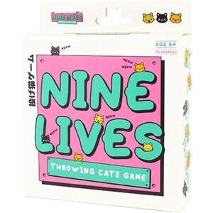 Gift Republic Nine Lives Board Game - Cat Toss & Drop Fun Gift Republic Nine Lives Board Game - Cat Toss & Drop Fun