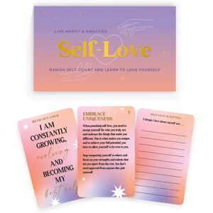 Gift Republic Self-Love Cards - 100 Cards for Happiness & Confidence Gift Republic Self-Love Cards - 100 Cards for Happiness & Confidence