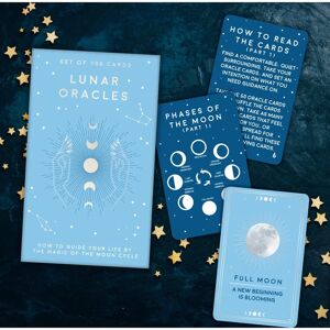 Gift Republic Lunar Oracle Cards - Cards for Spiritual Guidance Gift Republic Lunar Oracle Cards - Cards for Spiritual Guidance