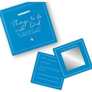 Gift Republic Dad Scratch Cards - Blue - 11.7x11.7x4cm - Cardboard Gift Republic Dad Scratch Cards - Blue - 11.7x11.7x4cm - Cardboard