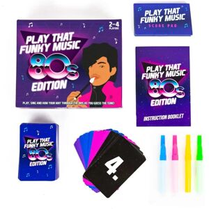 Gift Republic Jouez cette musique funky - Jeu des années 80 Gift Republic Jouez cette musique funky - Jeu des années 80