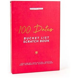 Gift Republic 100 Dates Keepsake Scratch Book - Book Gift Republic 100 Dates Keepsake Scratch Book - Book