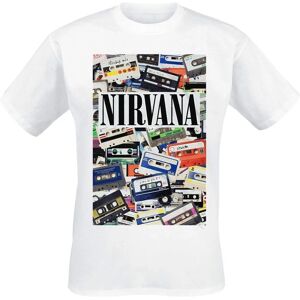 Nirvana Unisex T-shirt with Cassettes - T-shirt Nirvana Unisex T-shirt with Cassettes - T-shirt