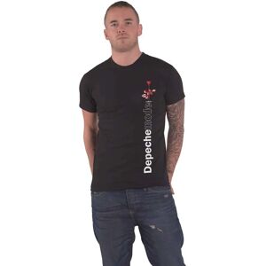 Depeche Mode Violator Side Rose T-Shirt Noir Grand - Publicité Depeche Mode Violator Side Rose T-Shirt Noir Grand - Publicité