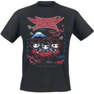 Babymetal Offisiell Band T-skjorte - Pixel Tokyo Svart M Babymetal Offisiell Band T-skjorte - Pixel Tokyo Svart M