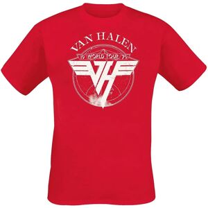 Van Halen Tour 1979 T-Shirt Rot M Van Halen Tour 1979 T-Shirt Rot M