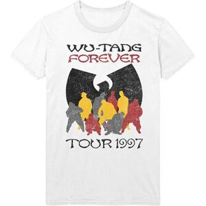 HeyRusty Wu-tang Clan Unisex Tee - T-shirt for Forever Tour 97, White, XL HeyRusty Wu-tang Clan Unisex Tee - T-shirt for Forever Tour 97, White, XL