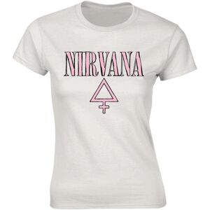 Nirvana Femme Vit Skinny Fit T-shirt - T-shirt Nirvana Femme Vit Skinny Fit T-shirt - T-shirt