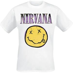 Nirvana Stor Vit Unisex T-Shirt - Casual Kläder Nirvana Stor Vit Unisex T-Shirt - Casual Kläder
