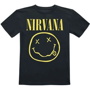 Unisex barn T-skjorte Nirvana Kids Smiley - Økologisk Bomull - Rund Hals Unisex barn T-skjorte Nirvana Kids Smiley - Økologisk Bomull - Rund Hals