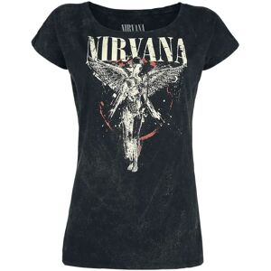 Nirvana Angel Bomuld T-shirt Kortærmet - T-Shirt Nirvana Angel Bomuld T-shirt Kortærmet - T-Shirt