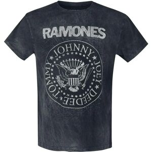 Ramones - Hey Ho Let's Go - T-Skjorte med korte ermer - Mann - Svart Ramones - Hey Ho Let's Go - T-Skjorte med korte ermer - Mann - Svart