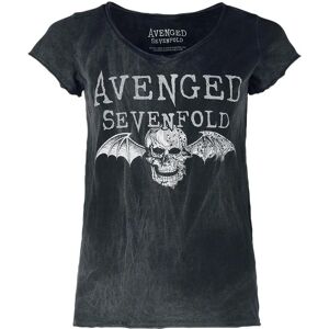 Avenged Sevenfold Deathbat Svart Kortermet T-Skjorte - Herre/Dame Avenged Sevenfold Deathbat Svart Kortermet T-Skjorte - Herre/Dame