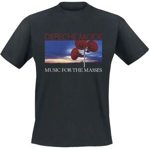 Depeche Mode Music for the masses Svart T-Skjorte - T-Skjorte - Menn Depeche Mode Music for the masses Svart T-Skjorte - T-Skjorte - Menn
