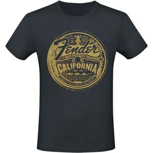 Fender California Kurzarm T-Shirt - Herren - Schwarz Fender California Kurzarm T-Shirt - Herren - Schwarz