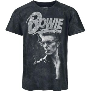 David Bowie Lightning T-Shirt - Kurzarm - Schwarz David Bowie Lightning T-Shirt - Kurzarm - Schwarz