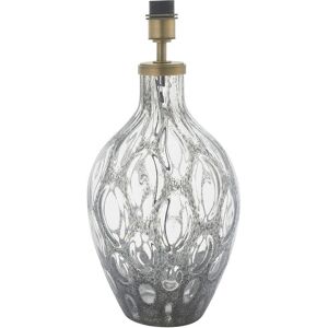 Netlighting Vibo Charcoal Artisan Glass & Brass Table Lamp Netlighting Vibo Charcoal Artisan Glass & Brass Table Lamp
