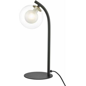 Impex Remy 1 Light Table Lamp - Black & Gold - 38cm Impex Remy 1 Light Table Lamp - Black & Gold - 38cm