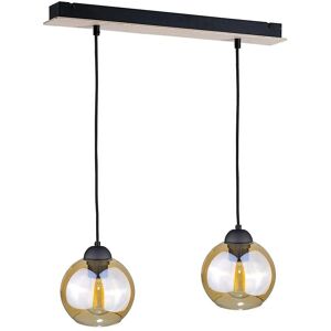 Keter Ambre Bar Ceiling Light - Wood - 50cm - E27 Keter Ambre Bar Ceiling Light - Wood - 50cm - E27