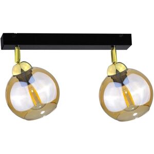 Keter Thea Twin Ceiling Spotlight - Gold - 50cm - Dimmable Keter Thea Twin Ceiling Spotlight - Gold - 50cm - Dimmable